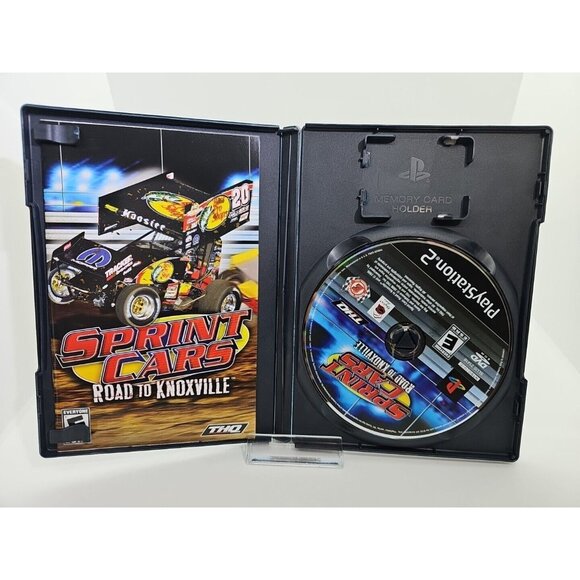 2 for 10 $ Sprint Cars: Road to Knoxville Sony PlayStation 2, 2006 PS2W/ Manual - Picture 3 of 3